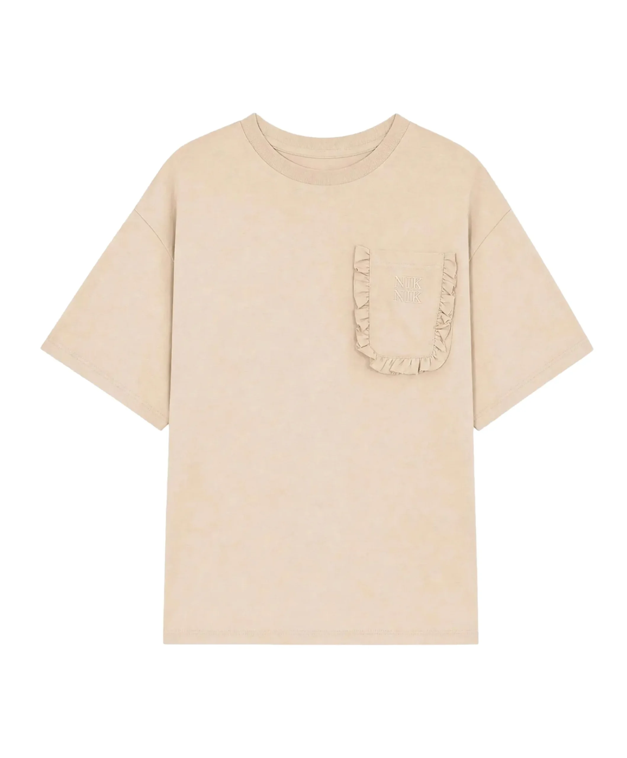 Meisjes T-shirt bruin