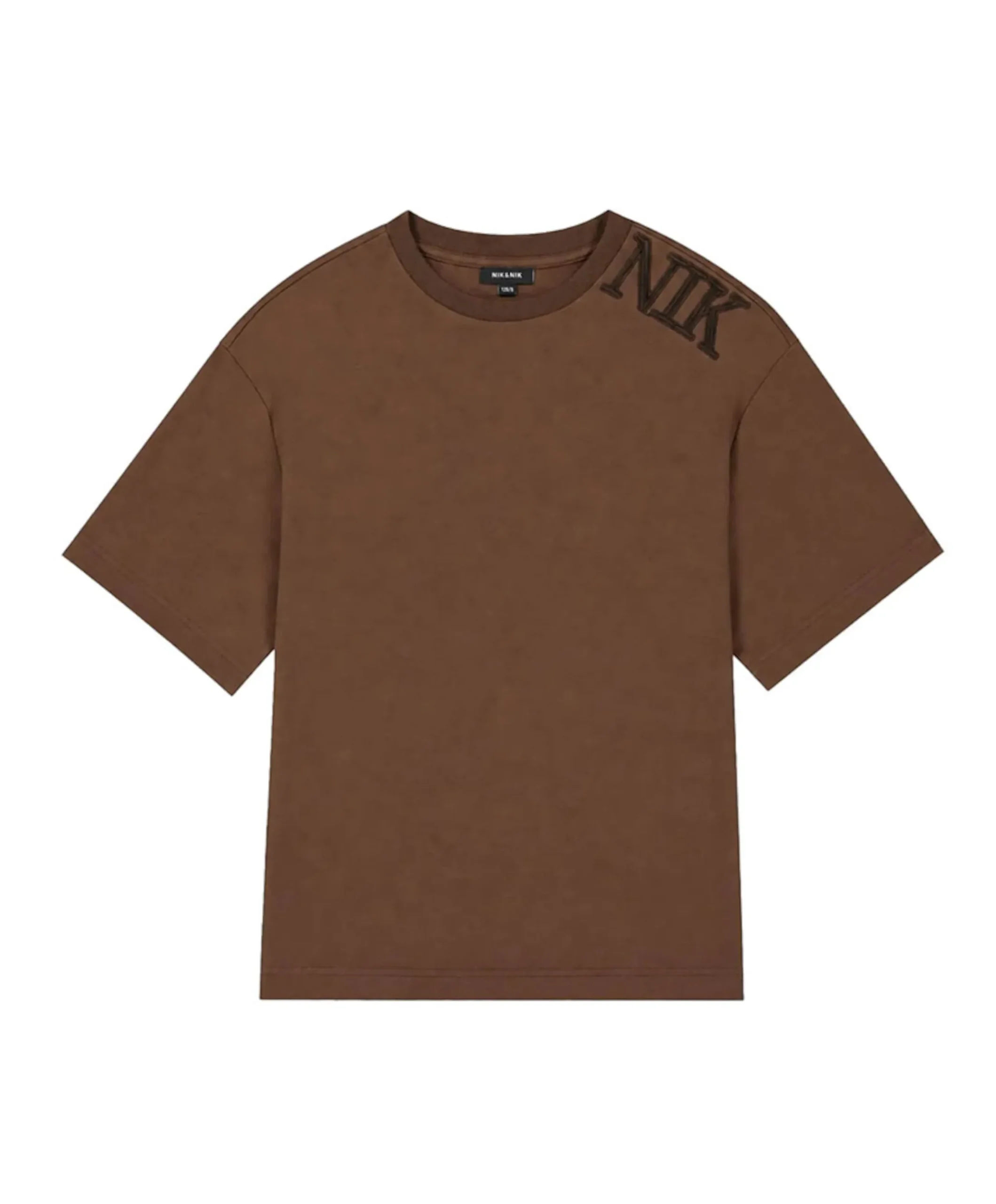 Meisjes T-shirt bruin