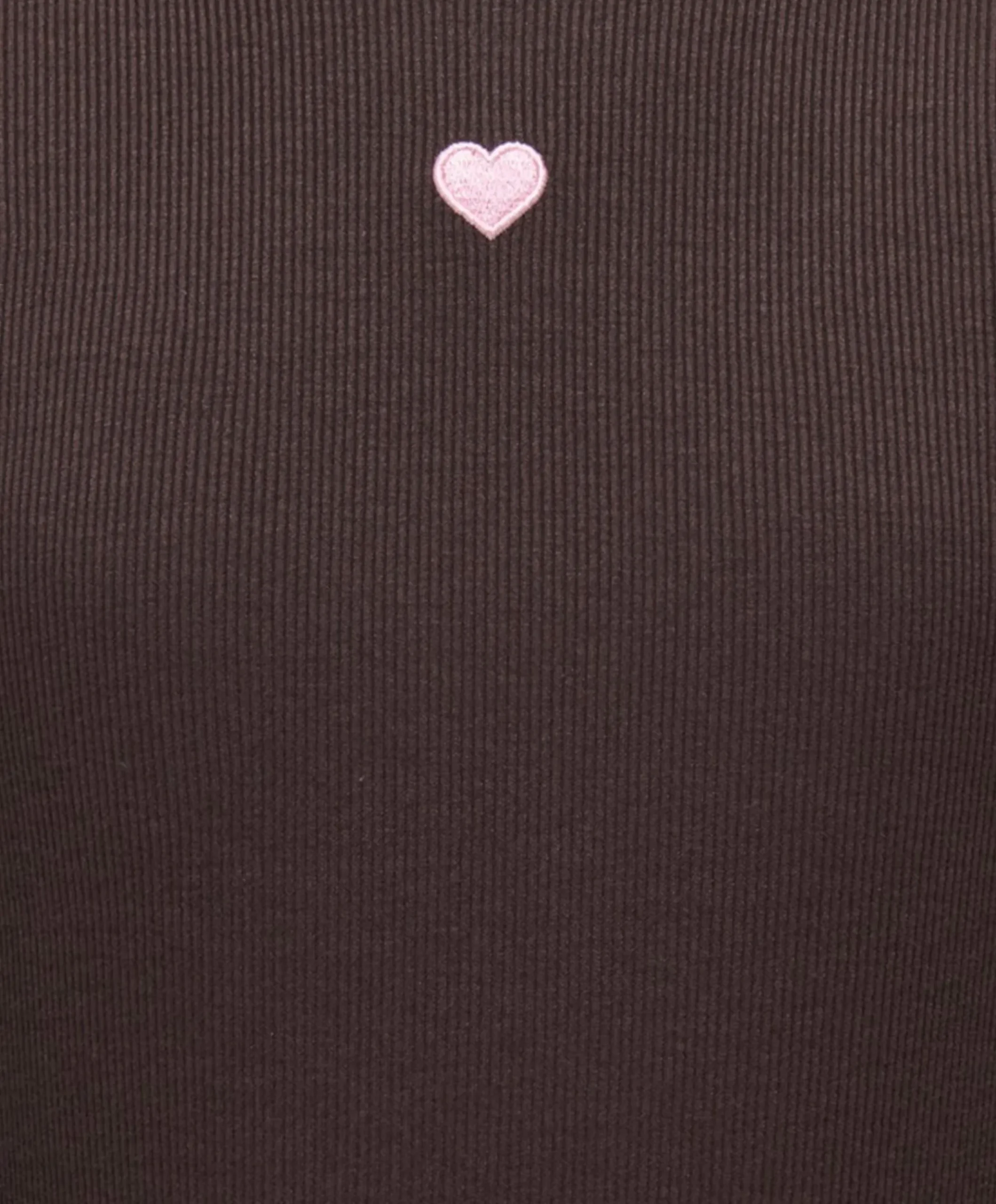 Meisjes T-shirt bruin