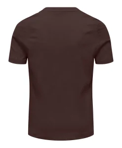 Meisjes T-shirt bruin
