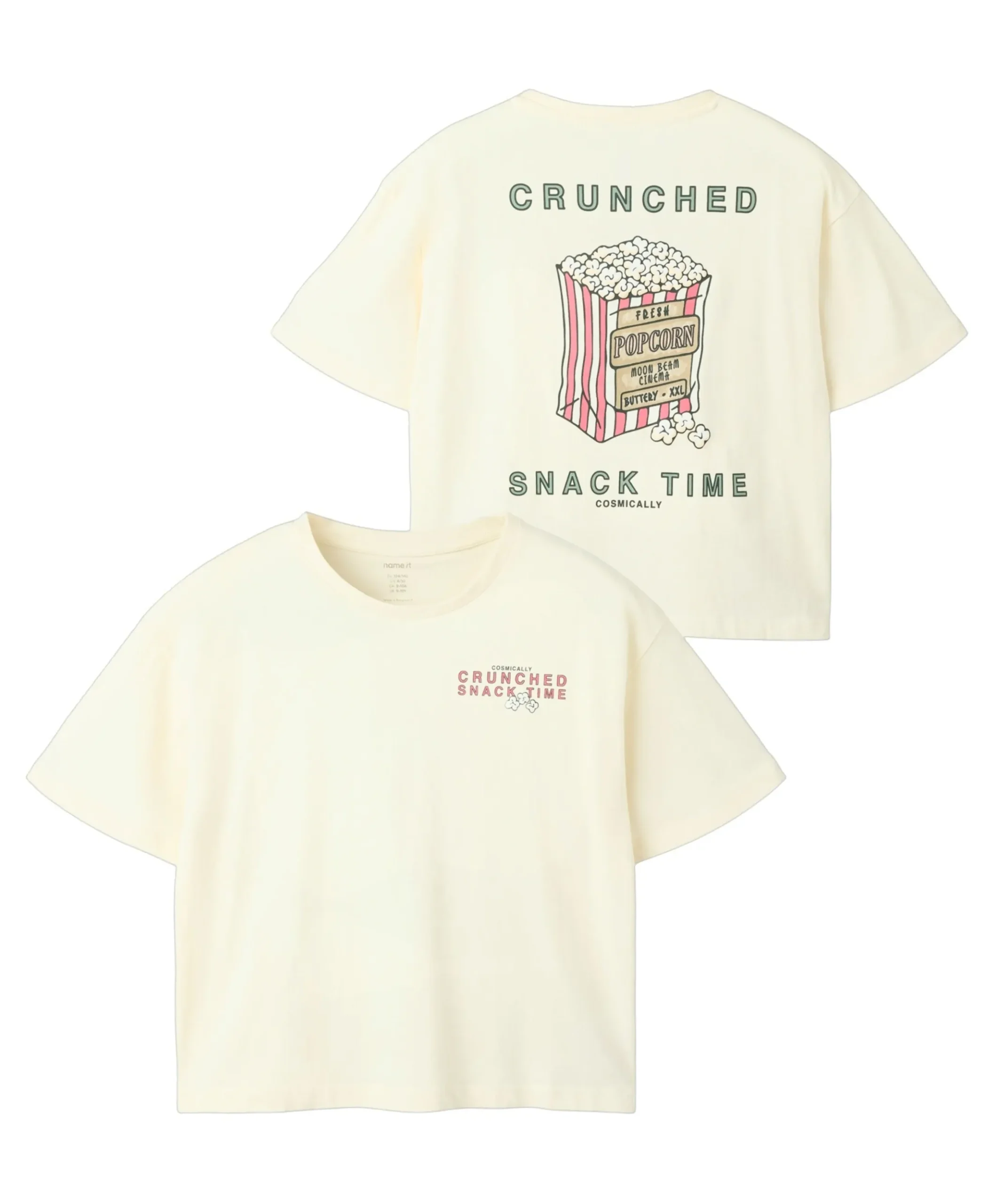 Meisjes T-shirt ecru