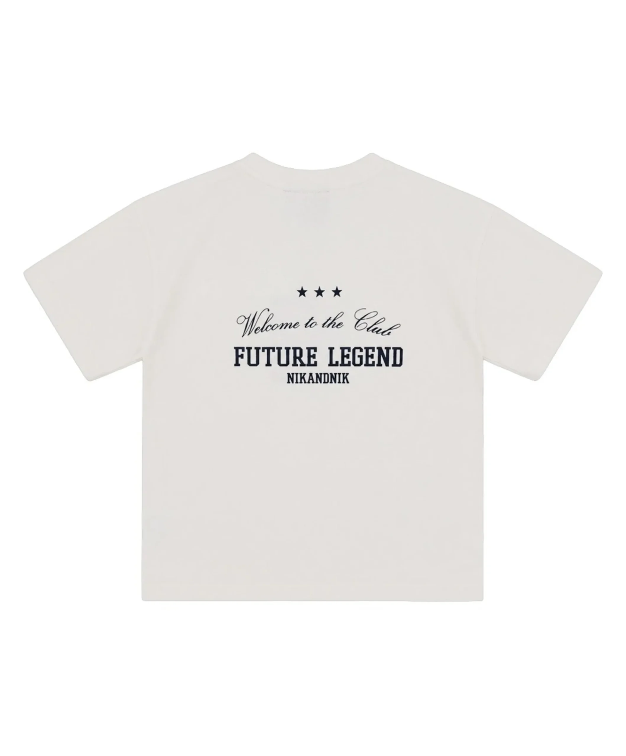 Meisjes T-shirt ecru