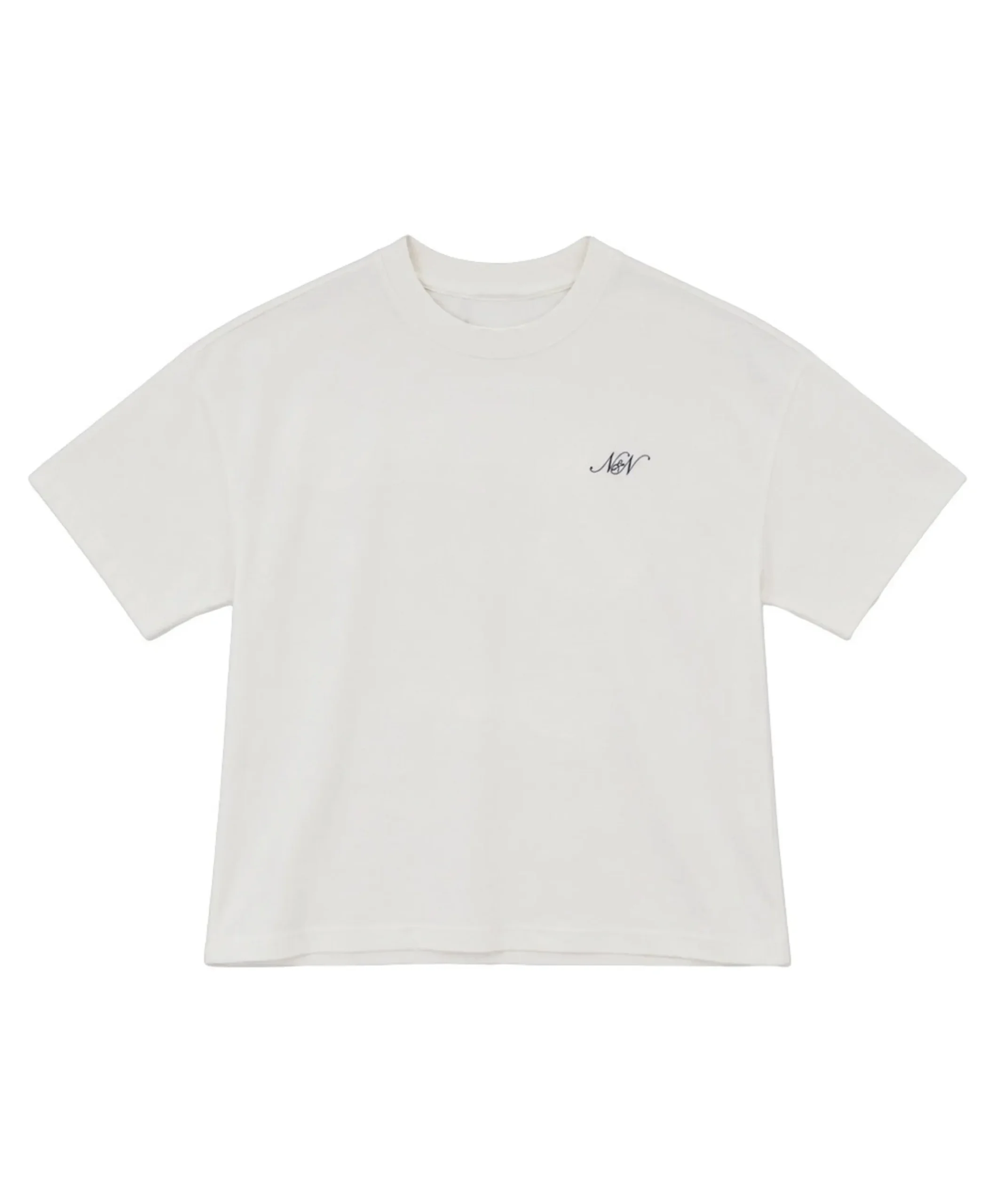 Meisjes T-shirt ecru