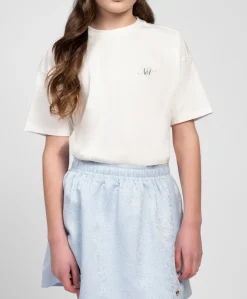 Meisjes T-shirt ecru
