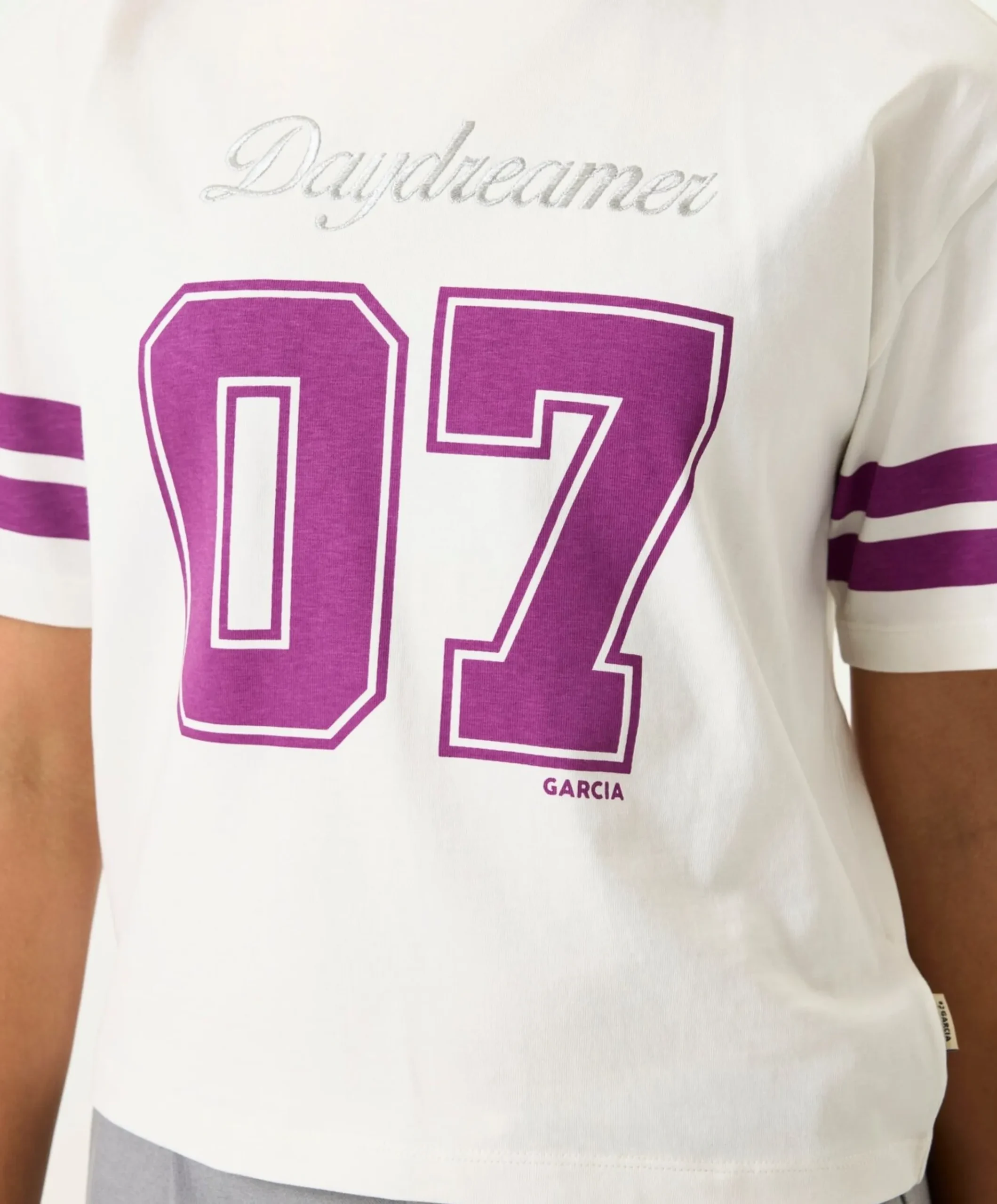 Meisjes T-shirt ecru