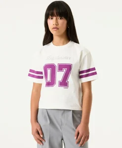 Meisjes T-shirt ecru
