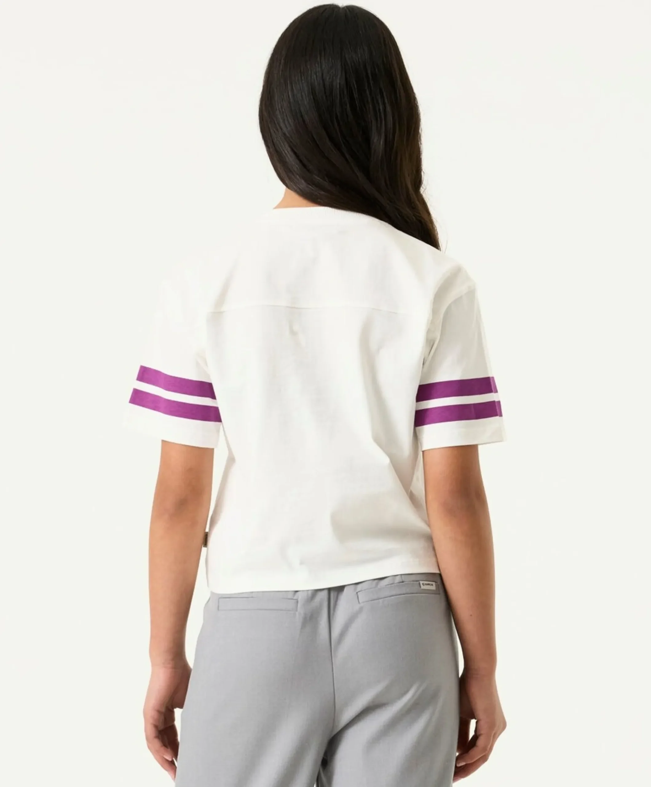 Meisjes T-shirt ecru