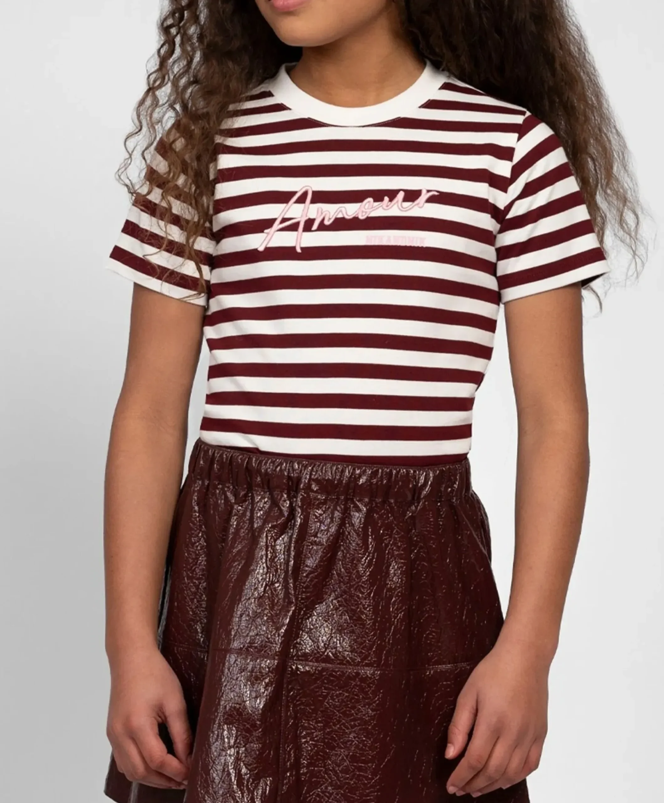 Meisjes T-shirt ecru