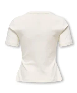 Meisjes T-shirt ecru