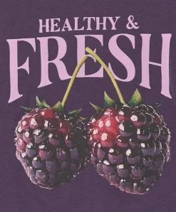 Meisjes T-shirt paars