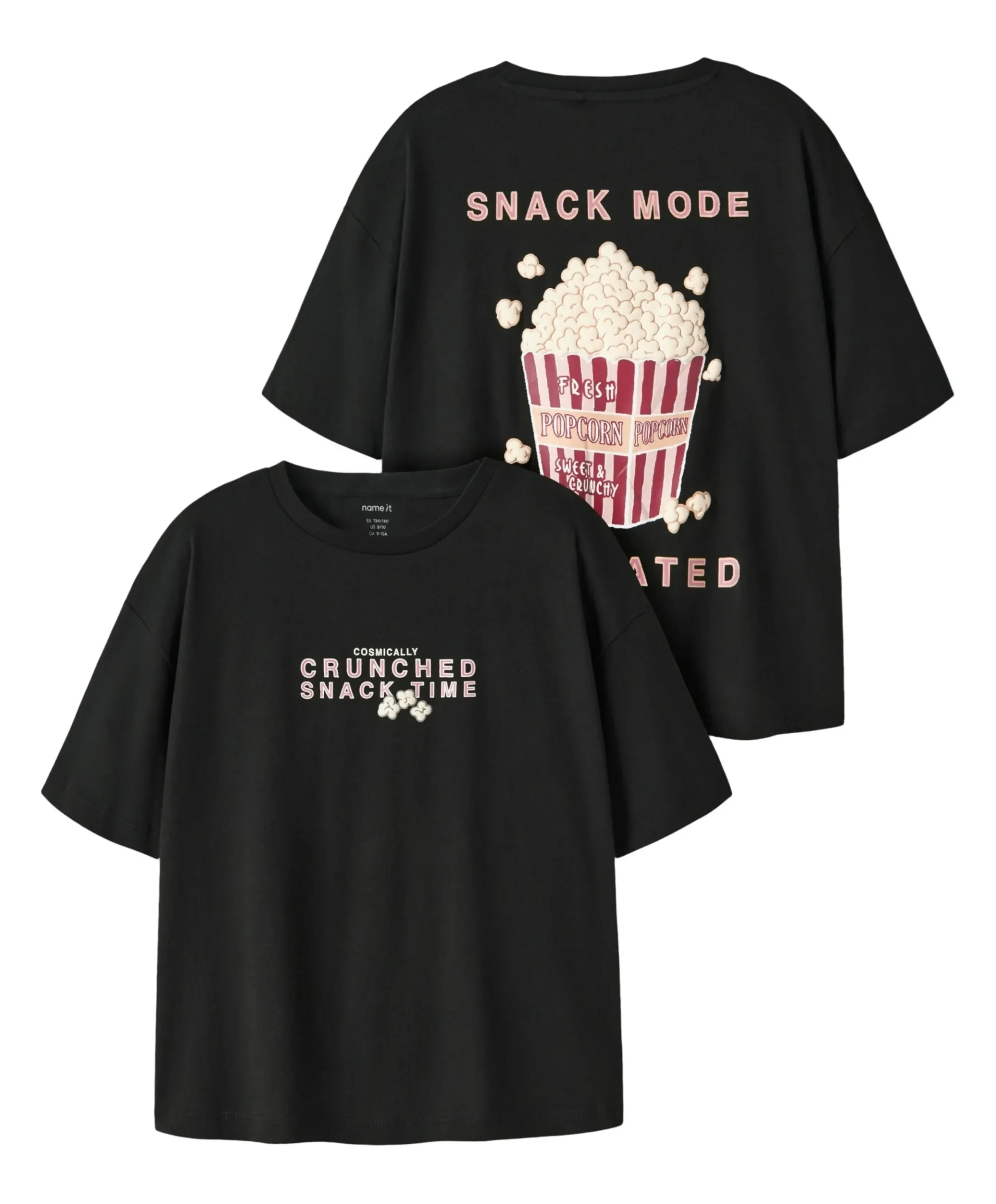 Meisjes T-shirt zwart