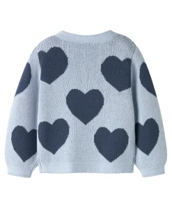 Meisjes vest blauw