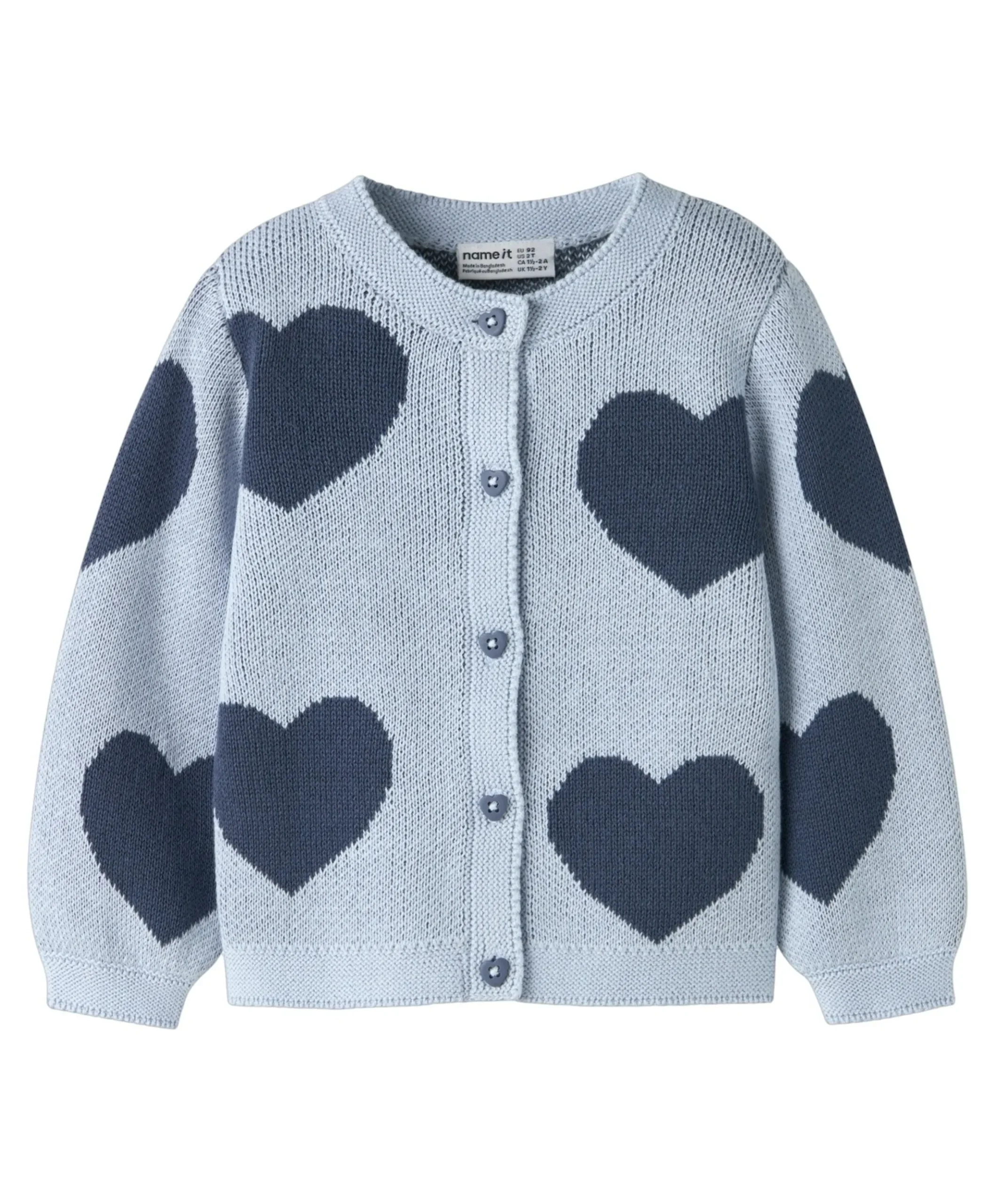 Meisjes vest blauw