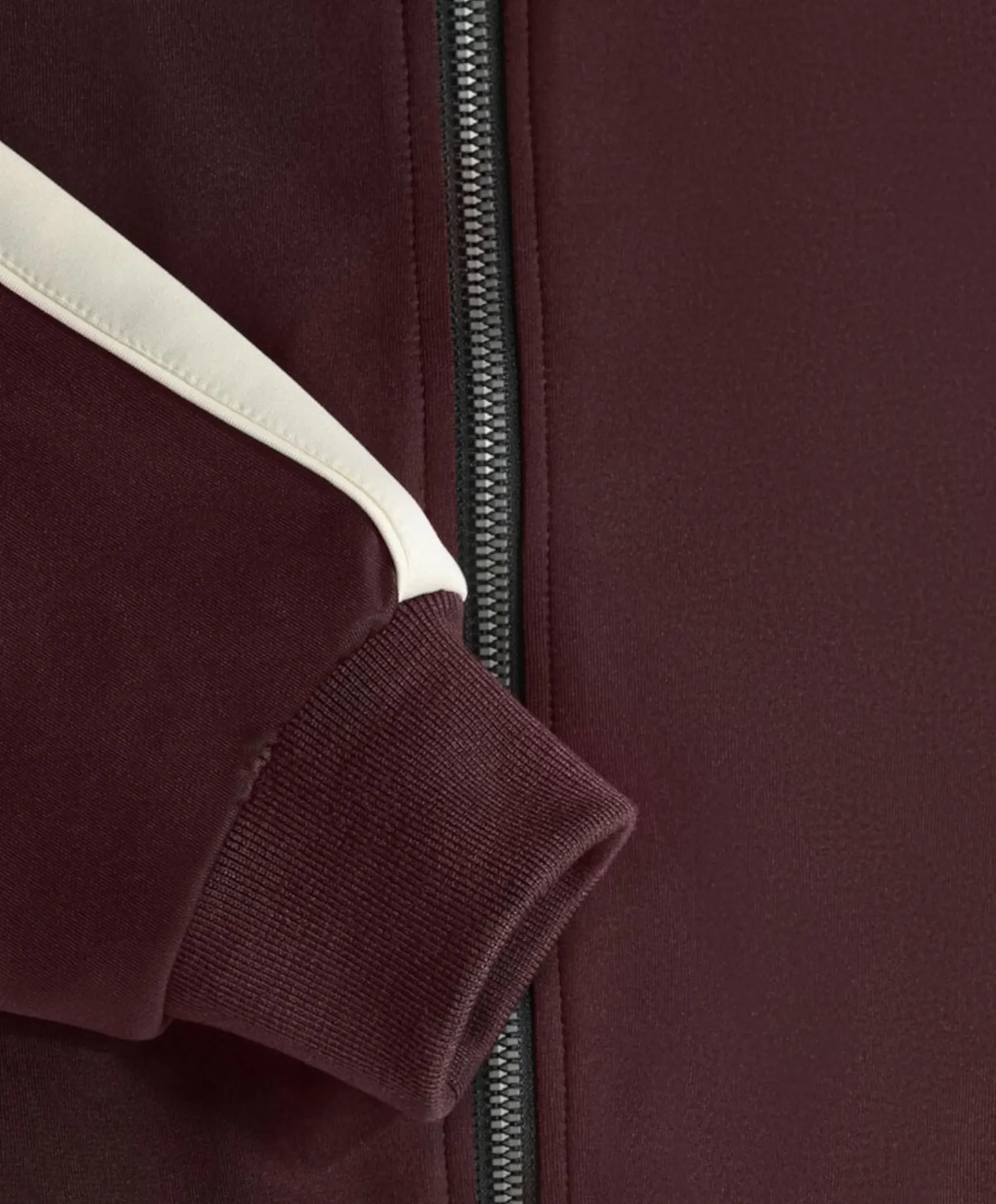 Meisjes vest bordeaux