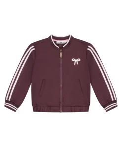 Meisjes vest bordeaux