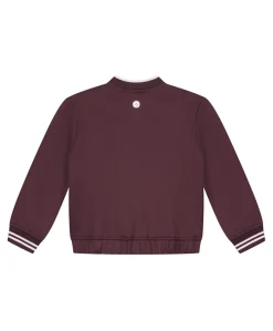 Meisjes vest bordeaux
