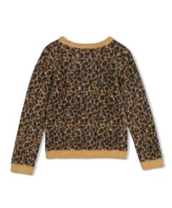 Meisjes vest bruin