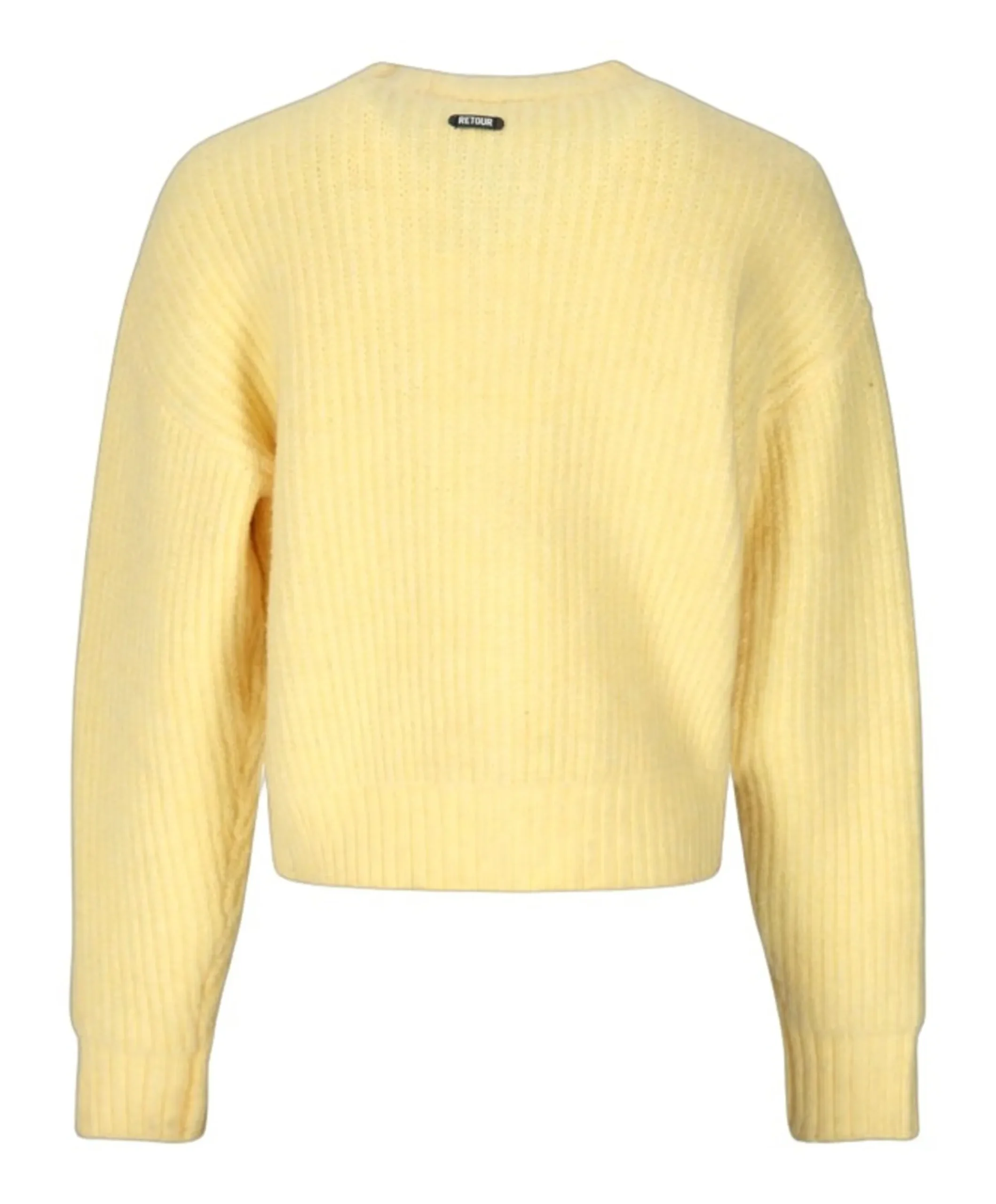 Meisjes vest geel