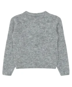 Meisjes vest grijs