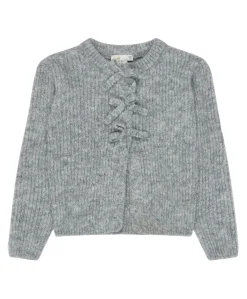 Meisjes vest grijs