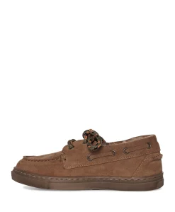meisjes veterschoenen beige