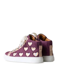meisjes veterschoenen bordeaux