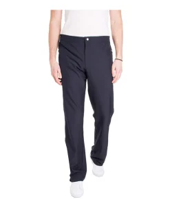 men pant heren trainingsbroek blauw