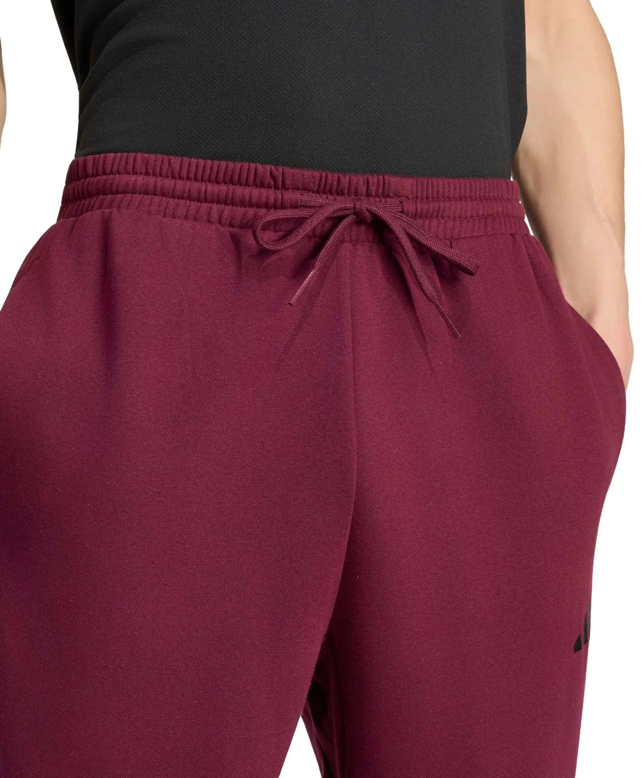 M FEELCOZY dames trainingsbroek rood