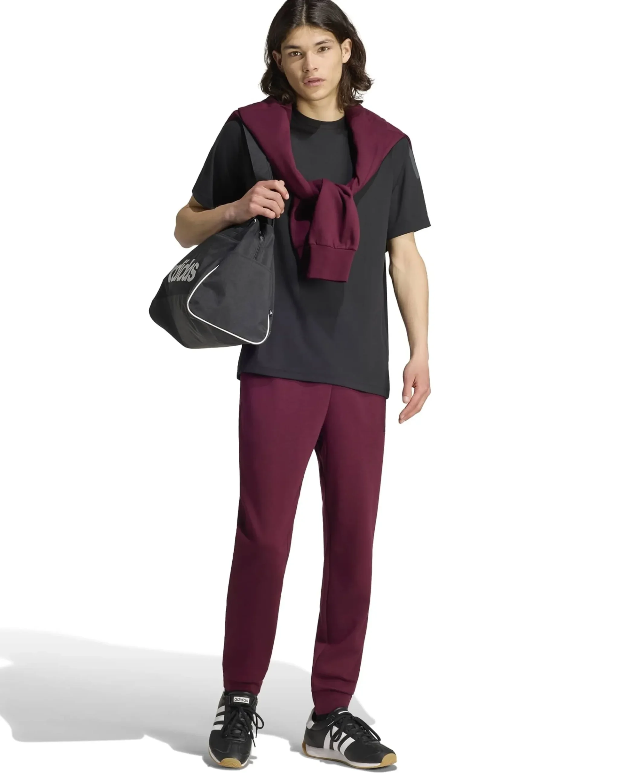 M FEELCOZY dames trainingsbroek rood