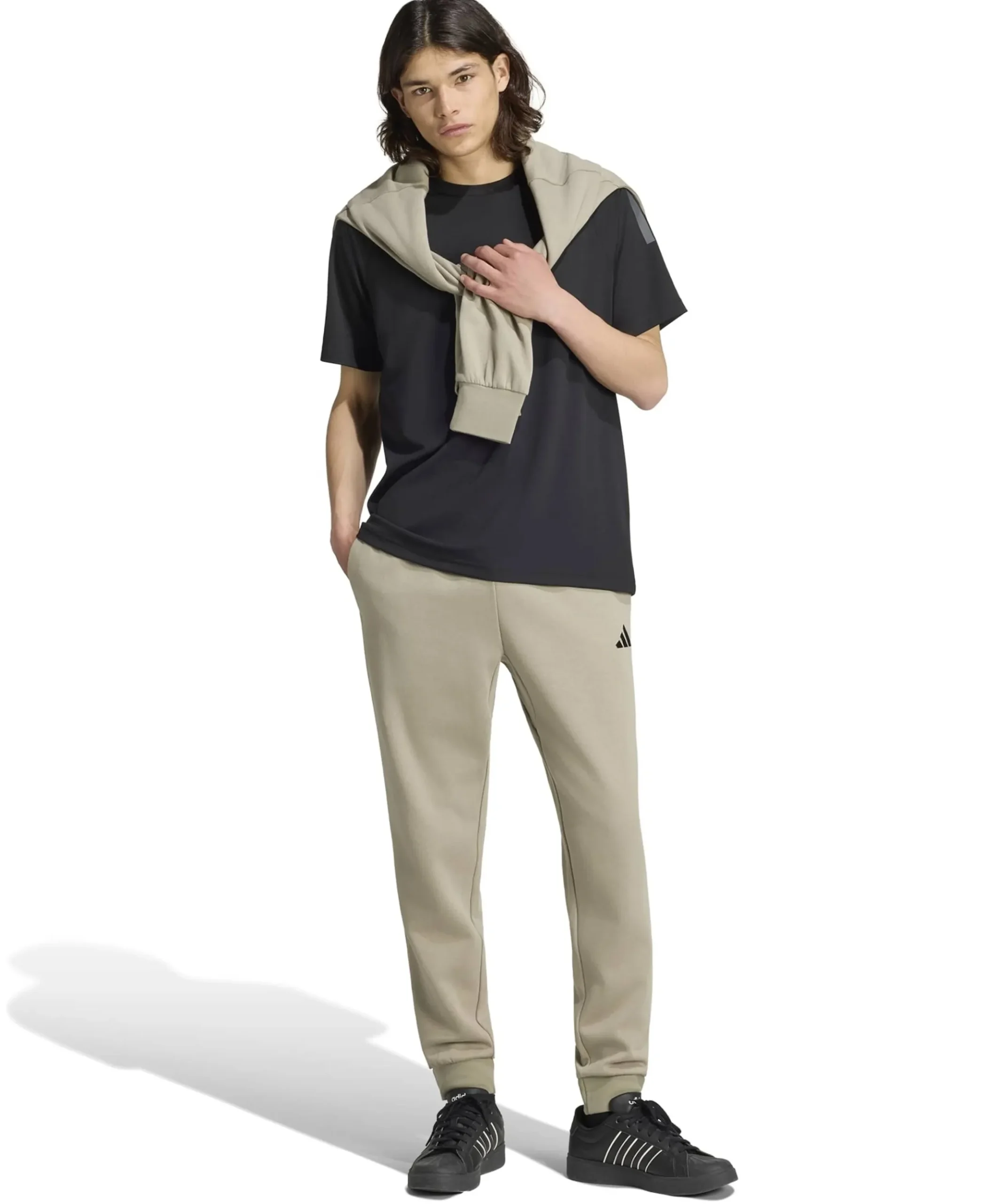 M FEELCOZY PANT heren trainingsbroek beige