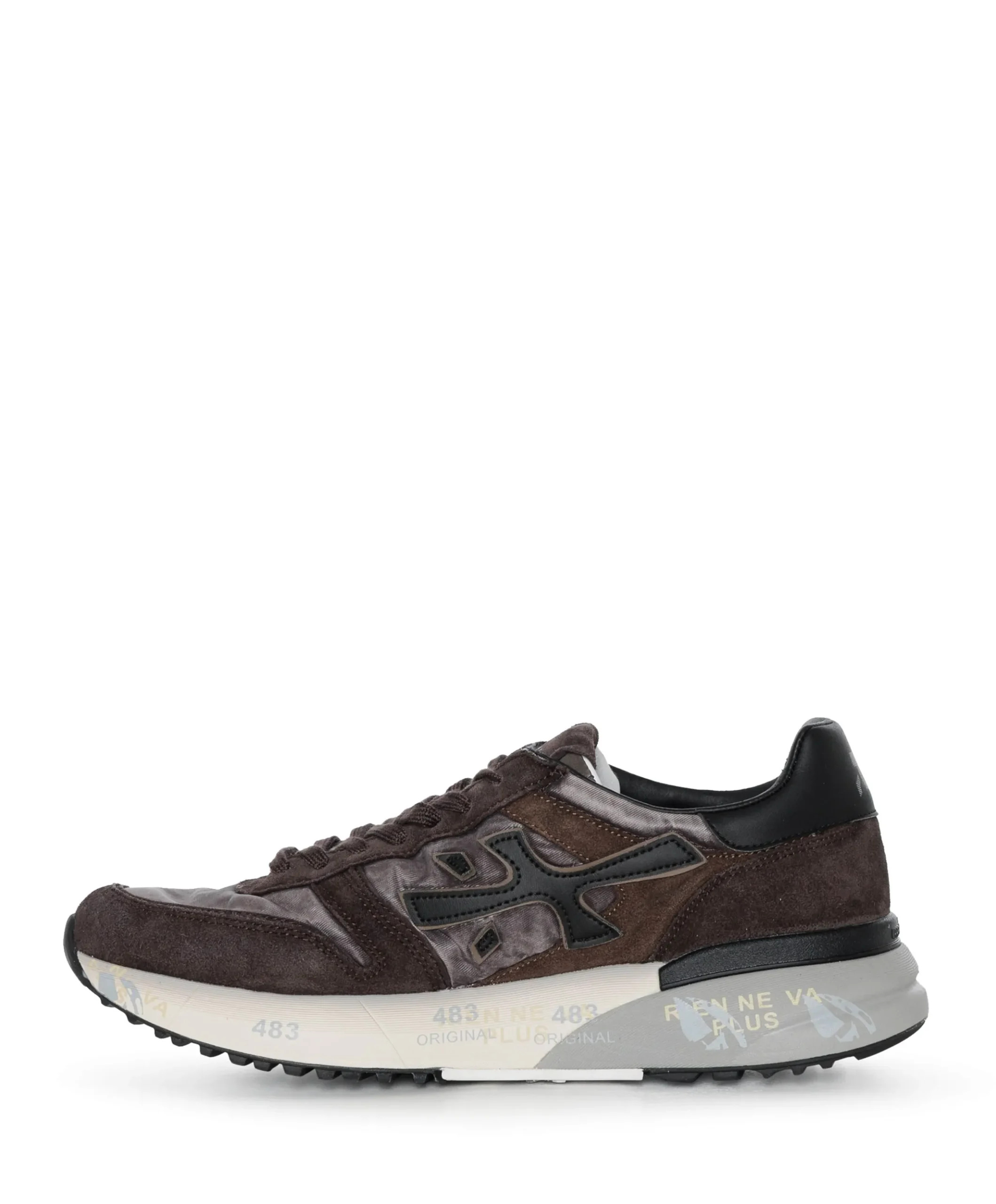 Mick heren sneakers bruin