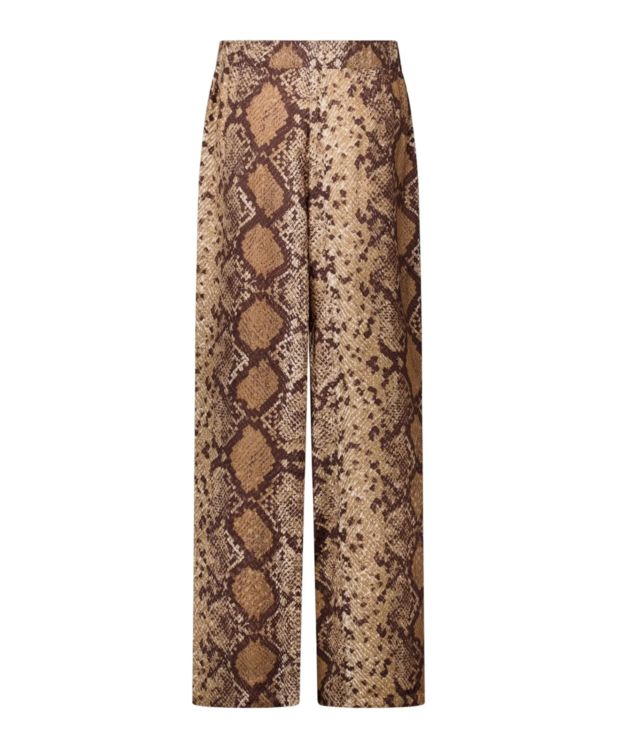 Mienke snake dames broek beige