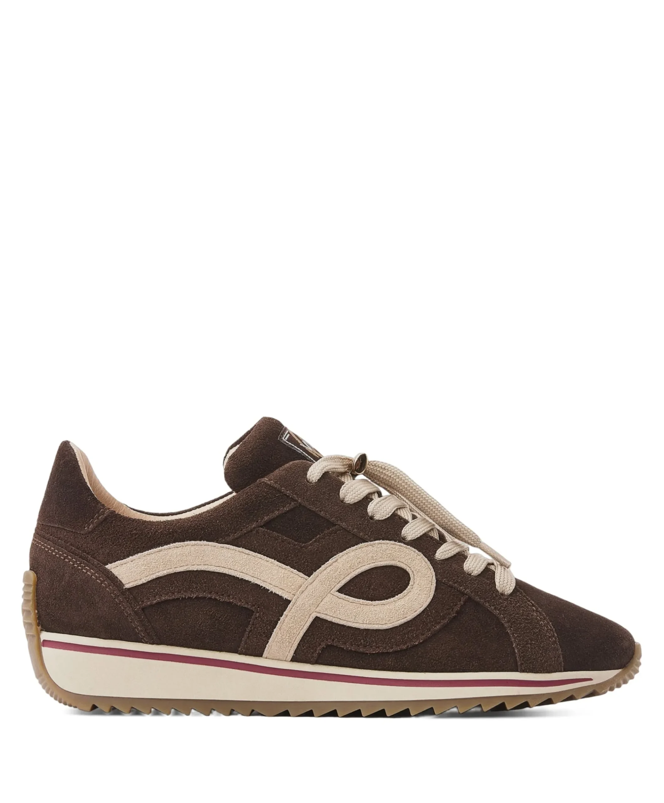 Mikki Eve dames sneakers bruin