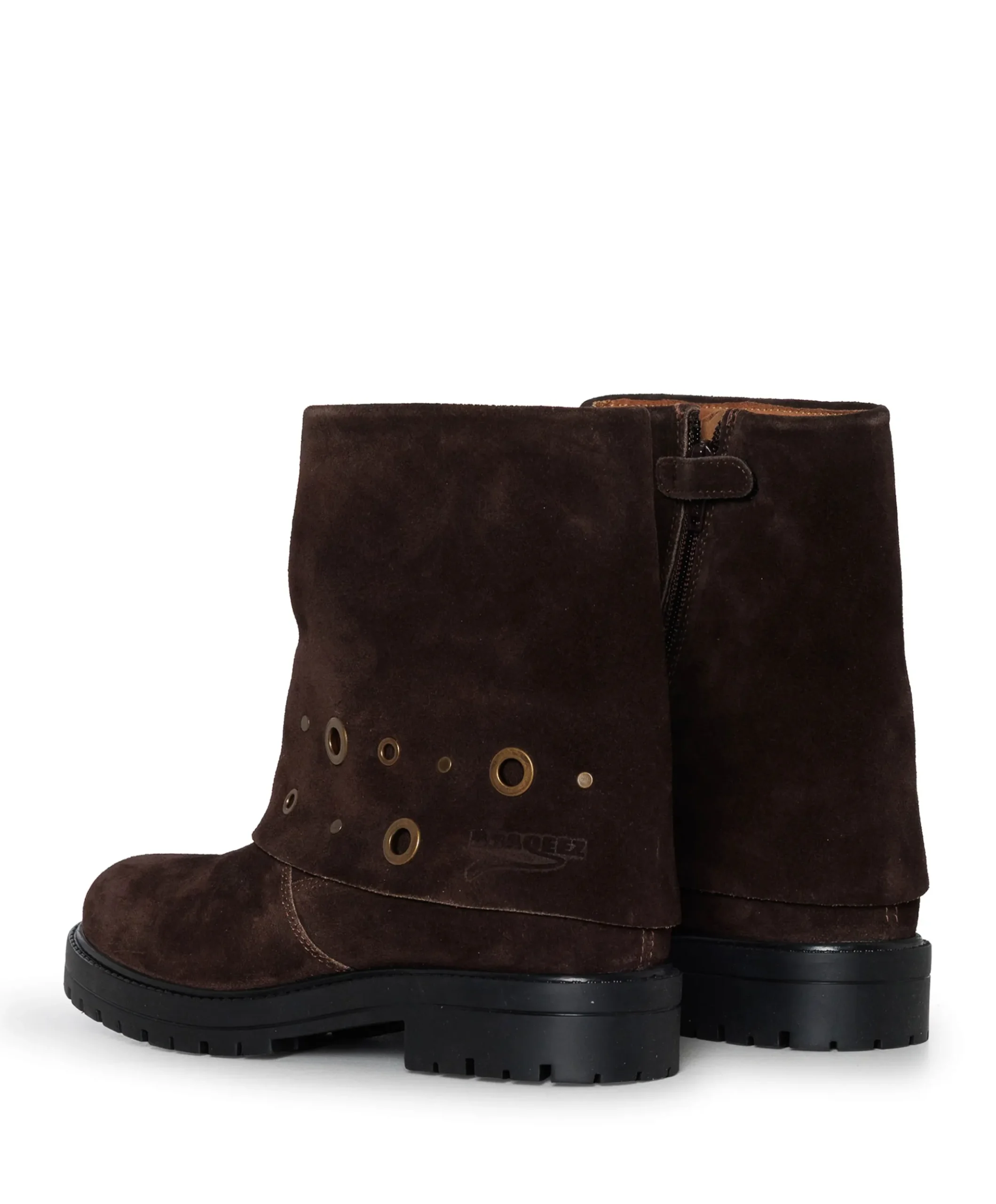 Miles Moxie meisjes enkellaarzen bruin