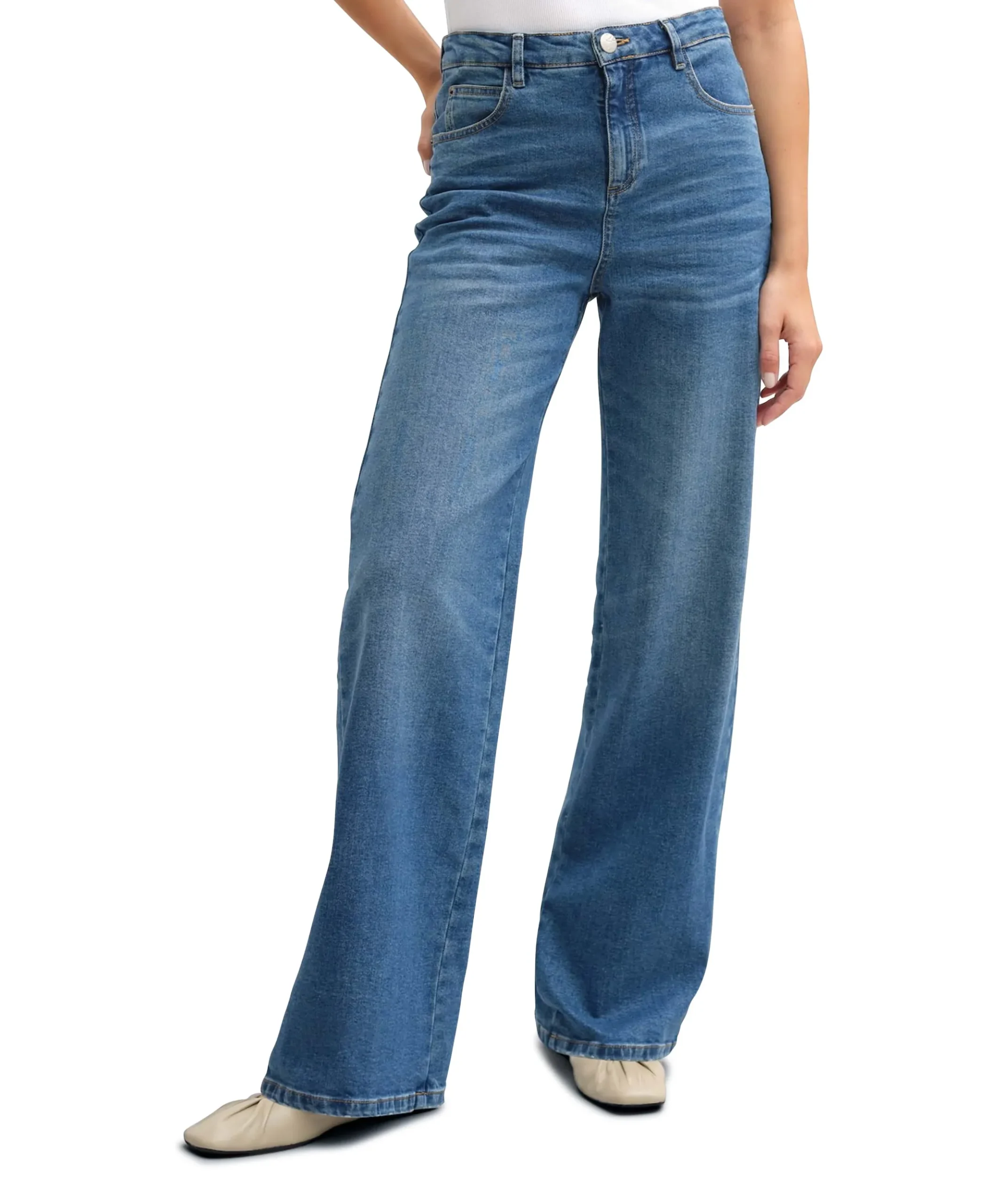 Mivy dames jeans blauw