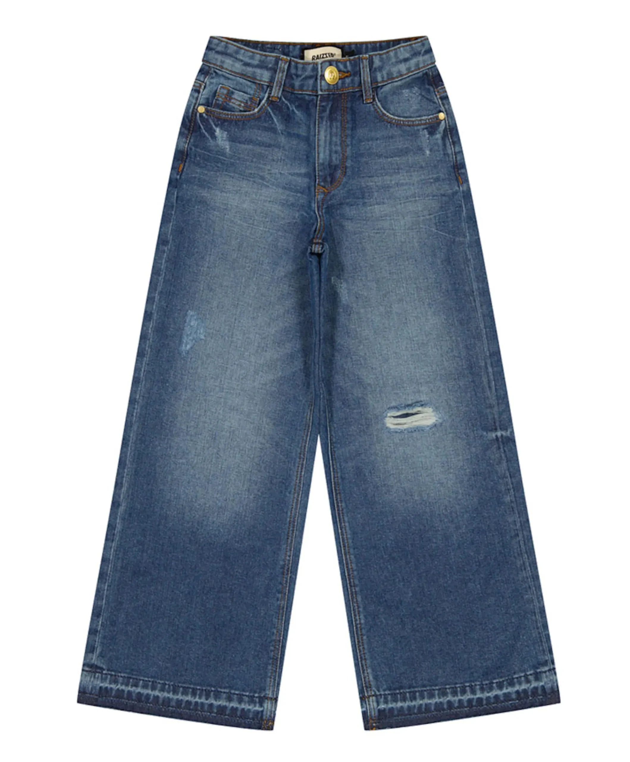 Monaco Crafted meisjes jeans blauw