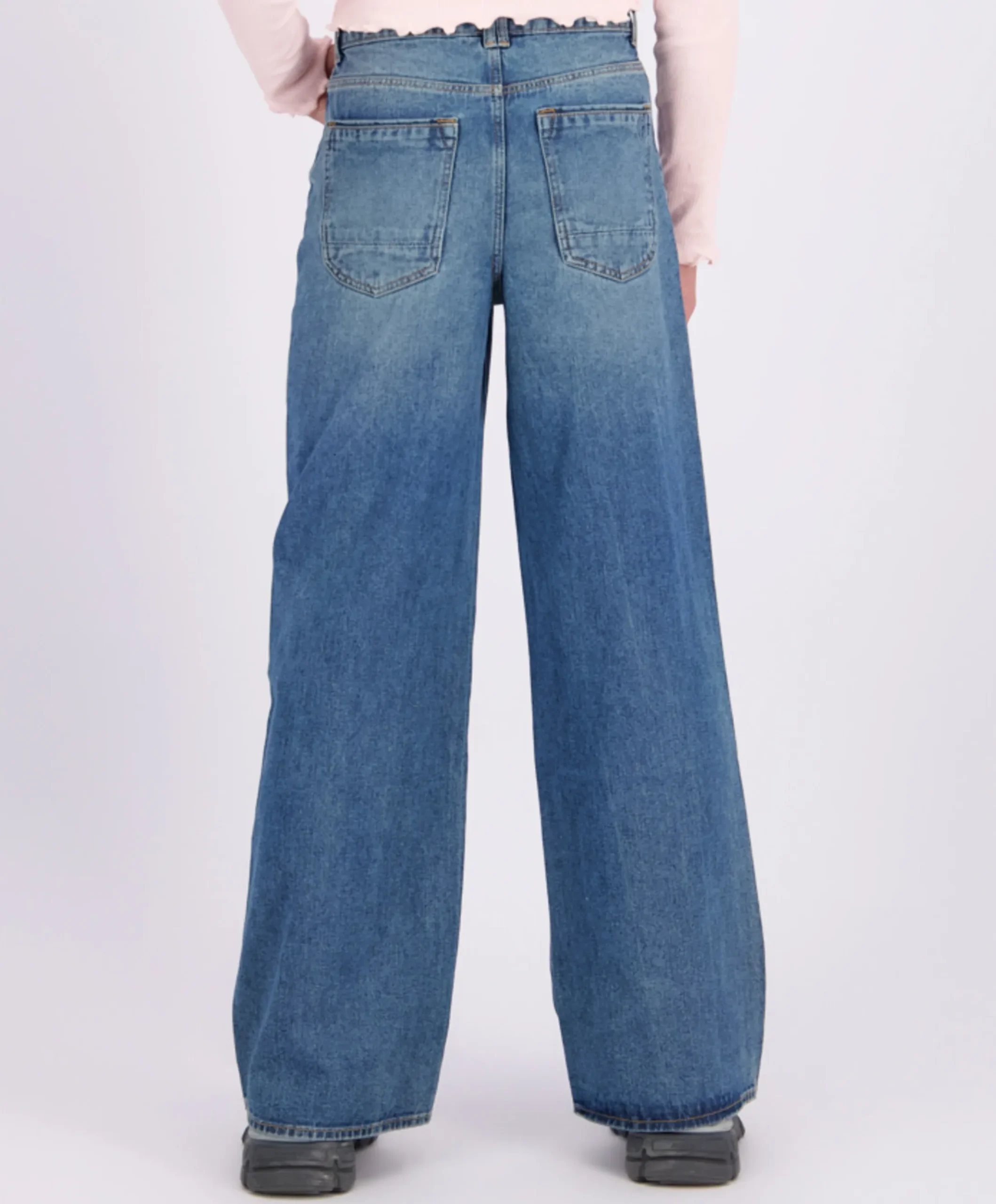 Monaco meisjes jeans blauw