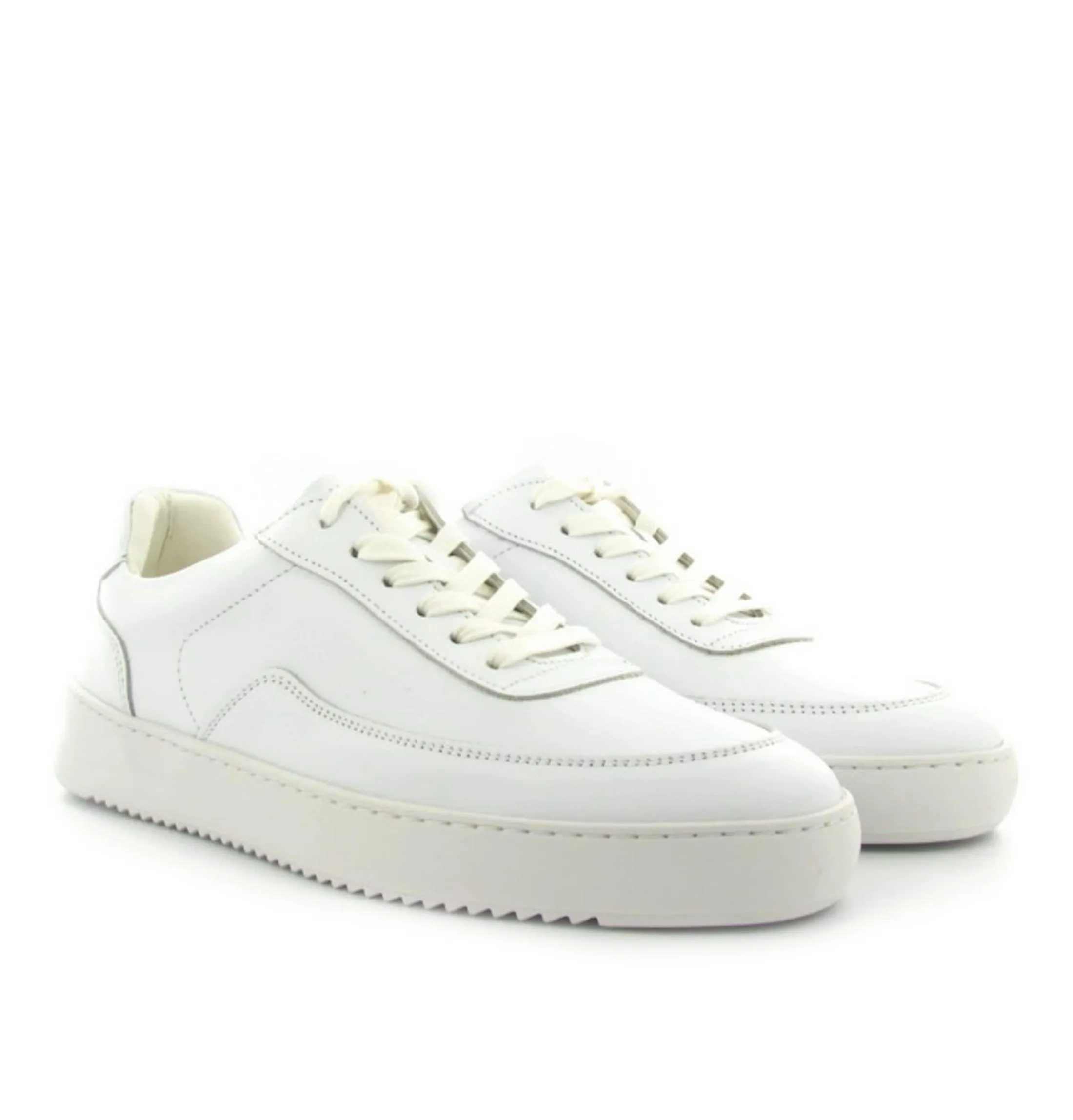 Mondo 2.0 Nappa heren sneakers wit