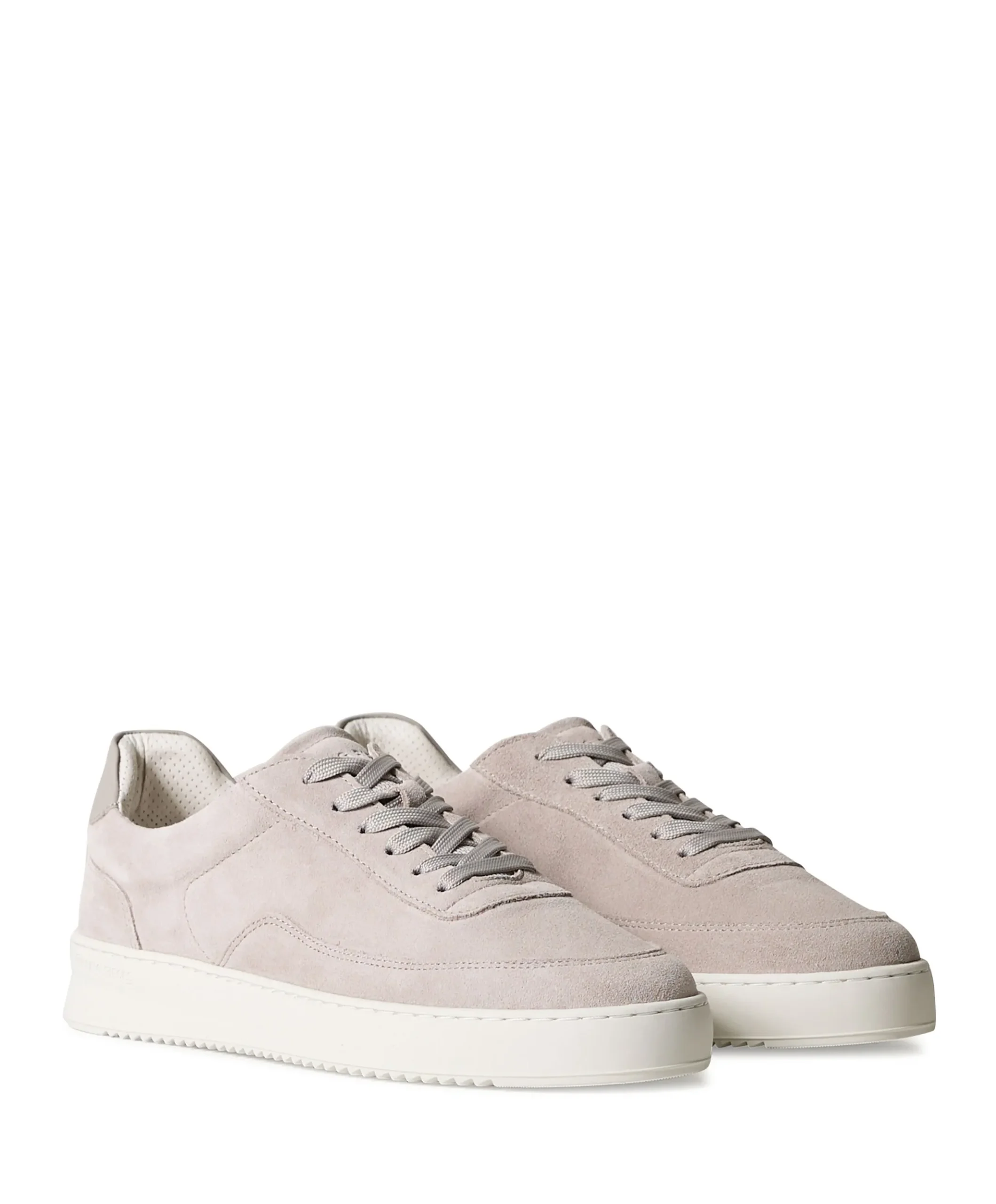 Mondo Suede heren sneakers grijs