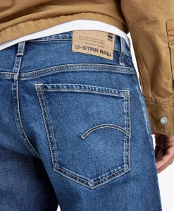 Mosa Straight heren jeans blauw