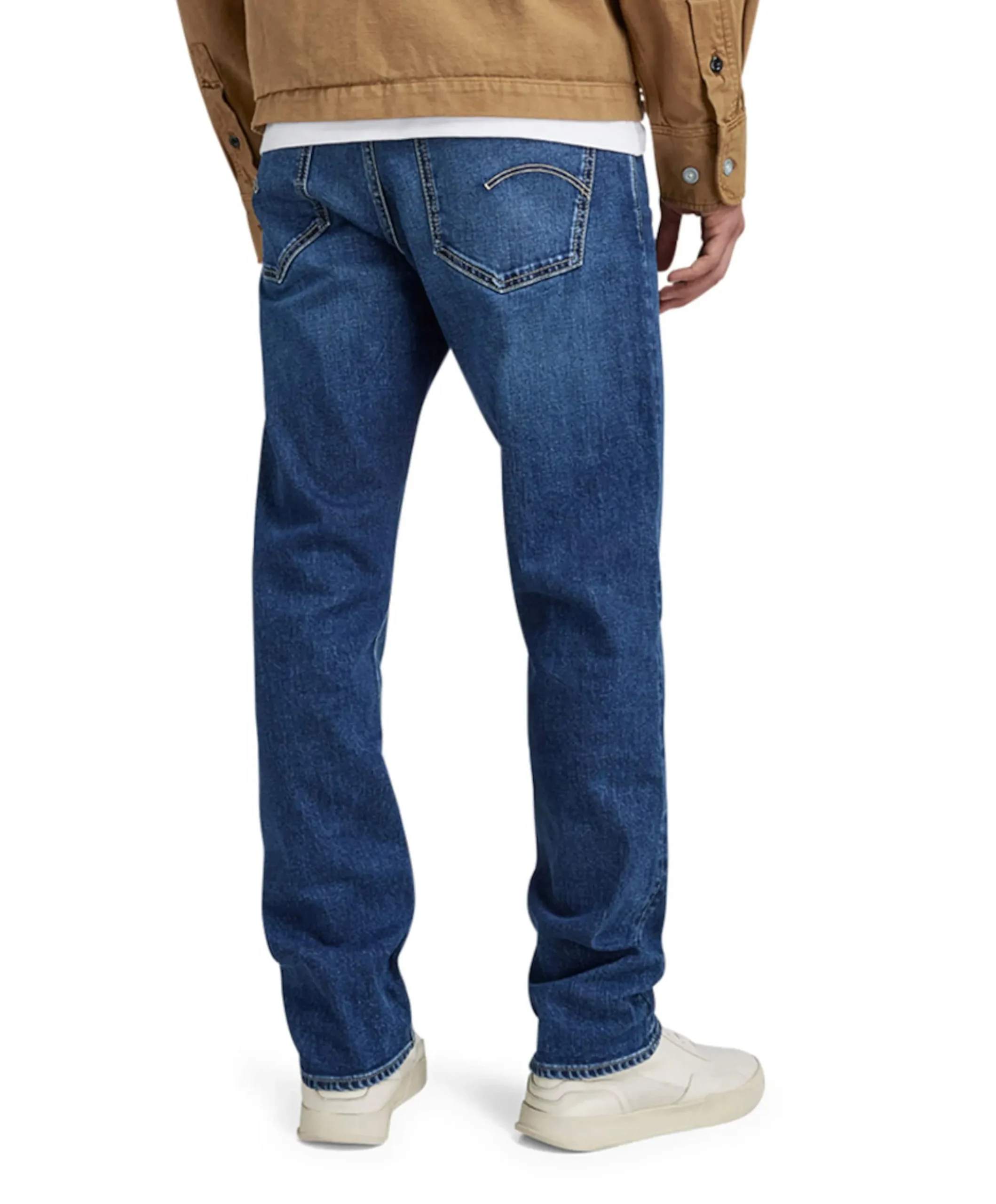 Mosa Straight heren jeans blauw