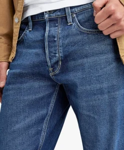 Mosa Straight heren jeans blauw