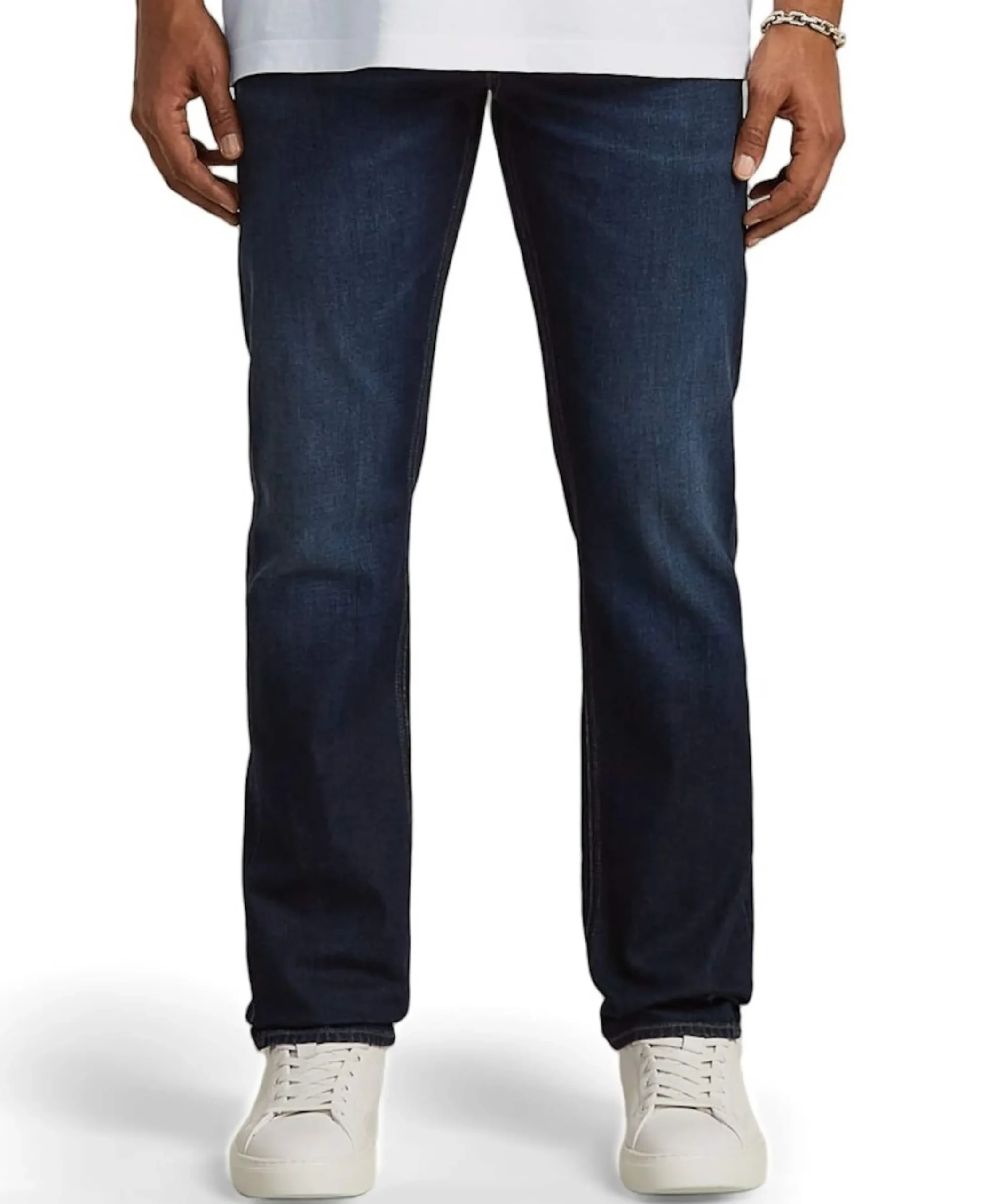 Mosa Straight heren jeans blauw