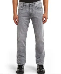 Mosa Straight heren jeans grijs