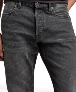 Mosa Straight heren jeans zwart