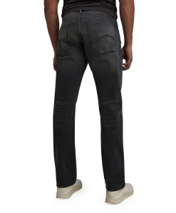 Mosa Straight heren jeans zwart