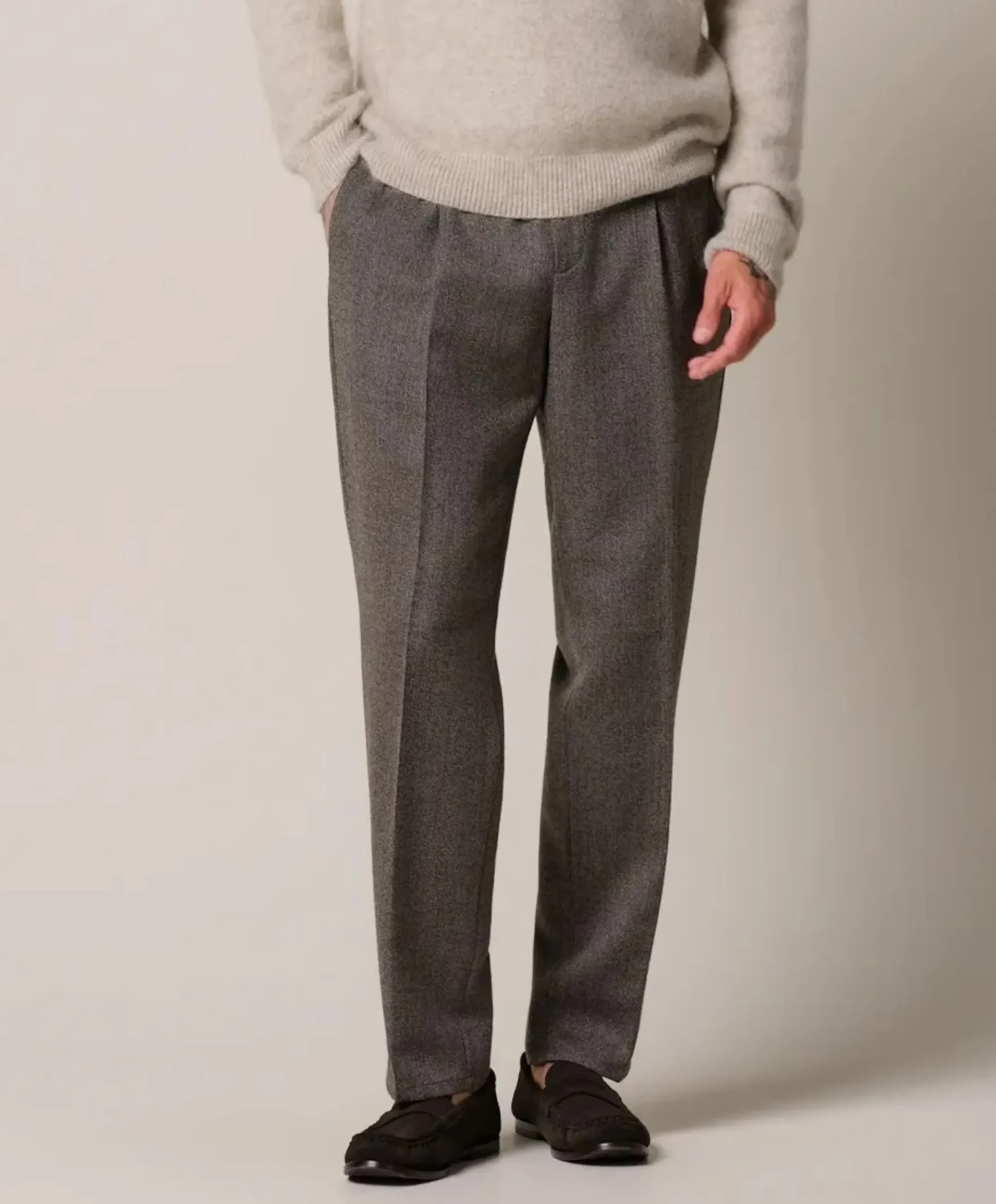 MOULINE LF heren broek bruin
