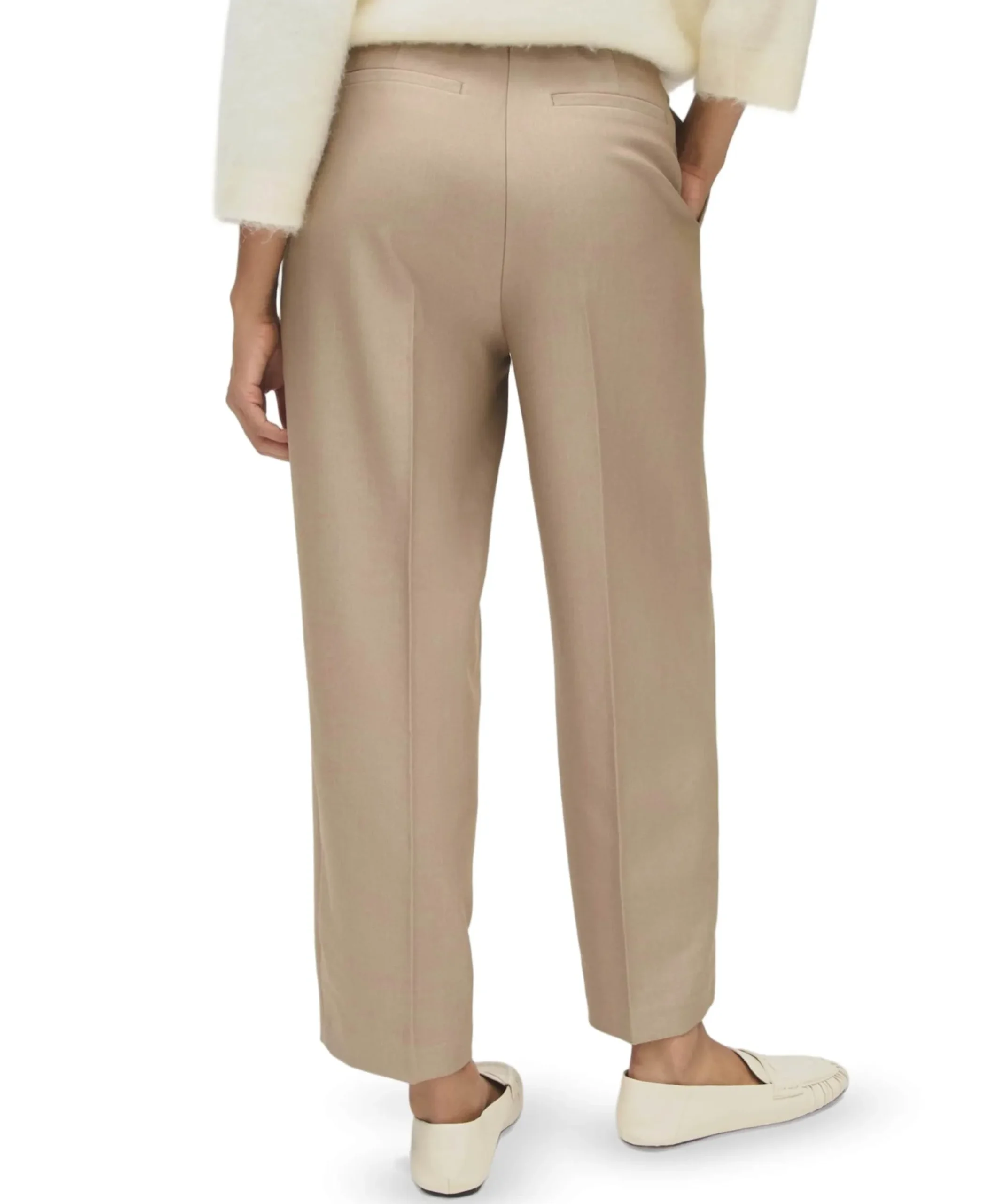 Mozy mod dames broek beige