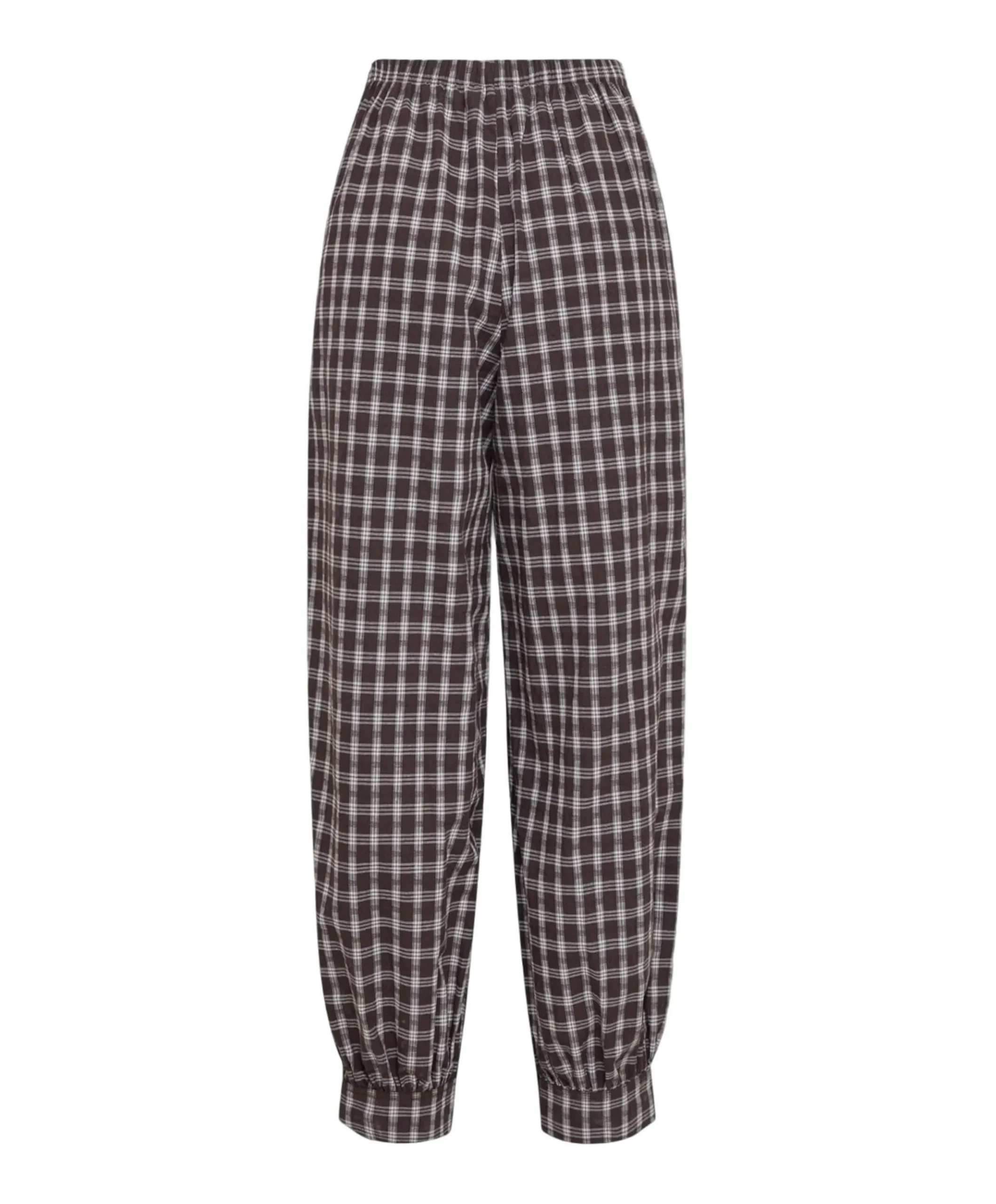 MSCHCarola Balloon CHK dames broek bruin