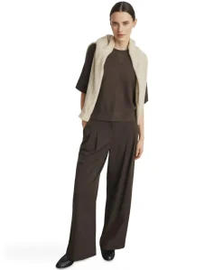 MSCHHenrika HW Pants dames broek bruin